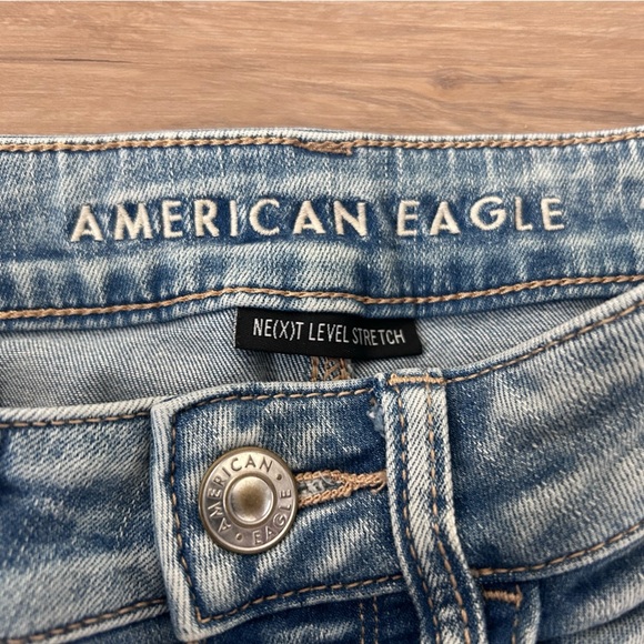 American Eagle Women’s hi rise skinny jeggings Size 6 - Picture 3 of 6